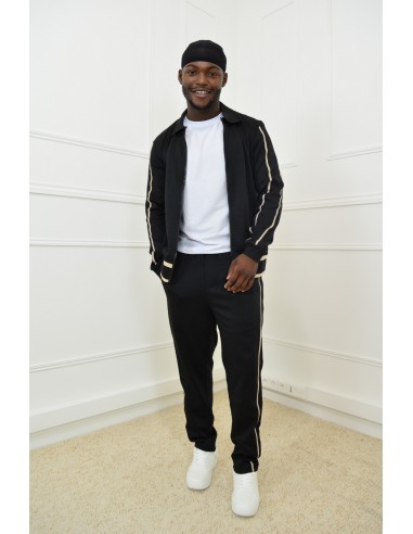 Ensemble noir et beige veste +...