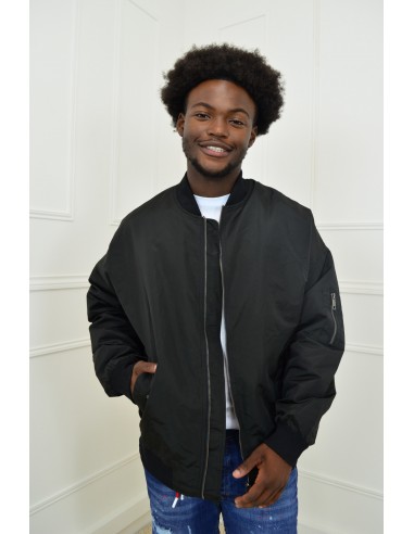 Veste bomber noire - homme