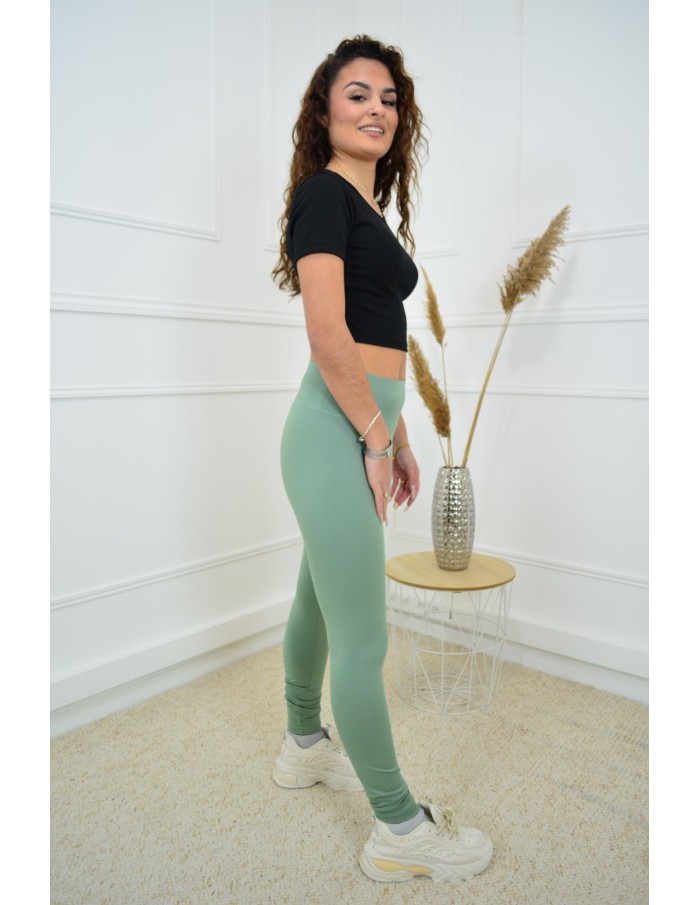 Legging sport vert - femme - Accueil