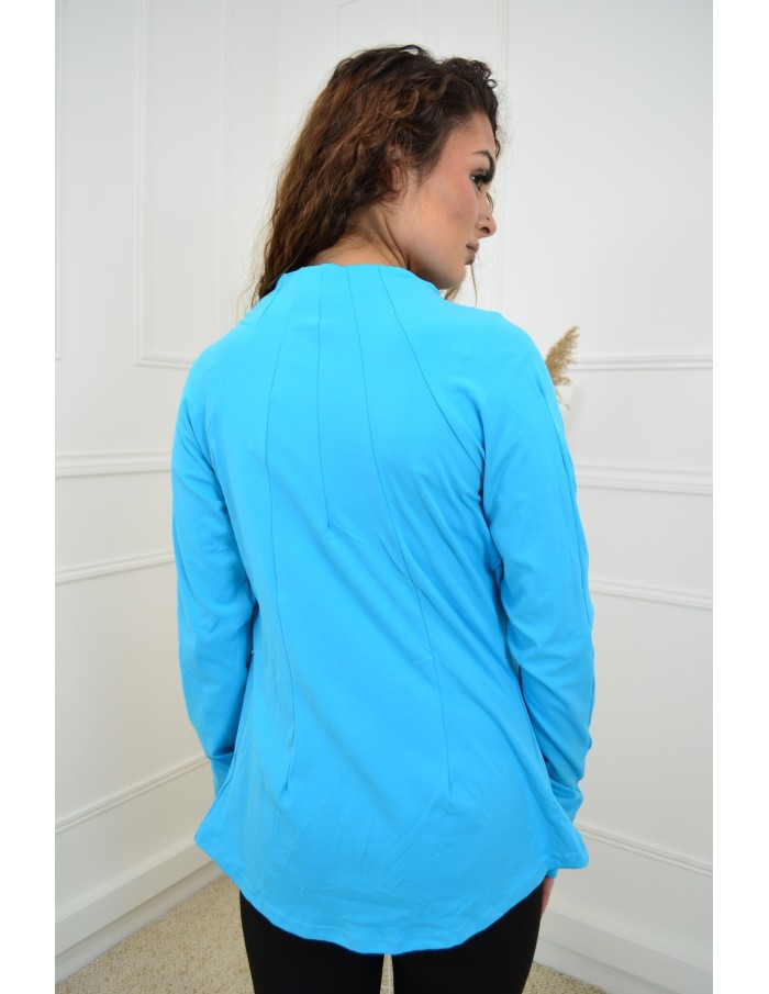 Veste bleu ciel sport - femme - Accueil