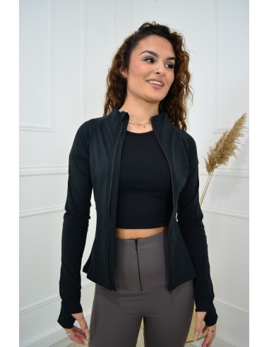 Veste noir sport - femme