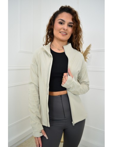 Veste beige sport - femme