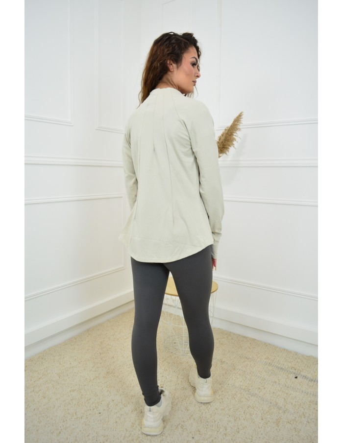 Veste beige sport - femme - Accueil