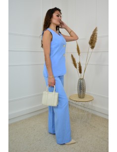 Ensemble 2 pièces bleu :... 2