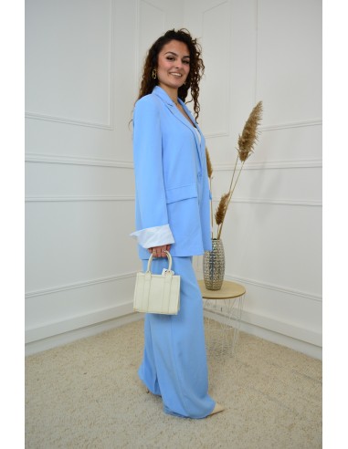 Ensemble 2 Pièces Bleau: Blazer et...