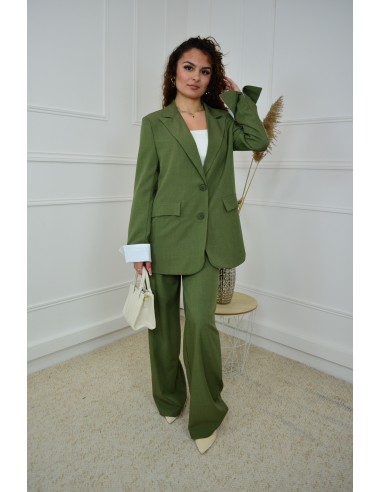 Ensemble 2 Pièces vert : Blazer et...