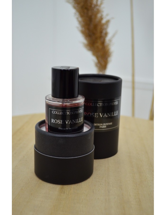 Eau de parfum - collection privée - Rose Vanille - Accueil