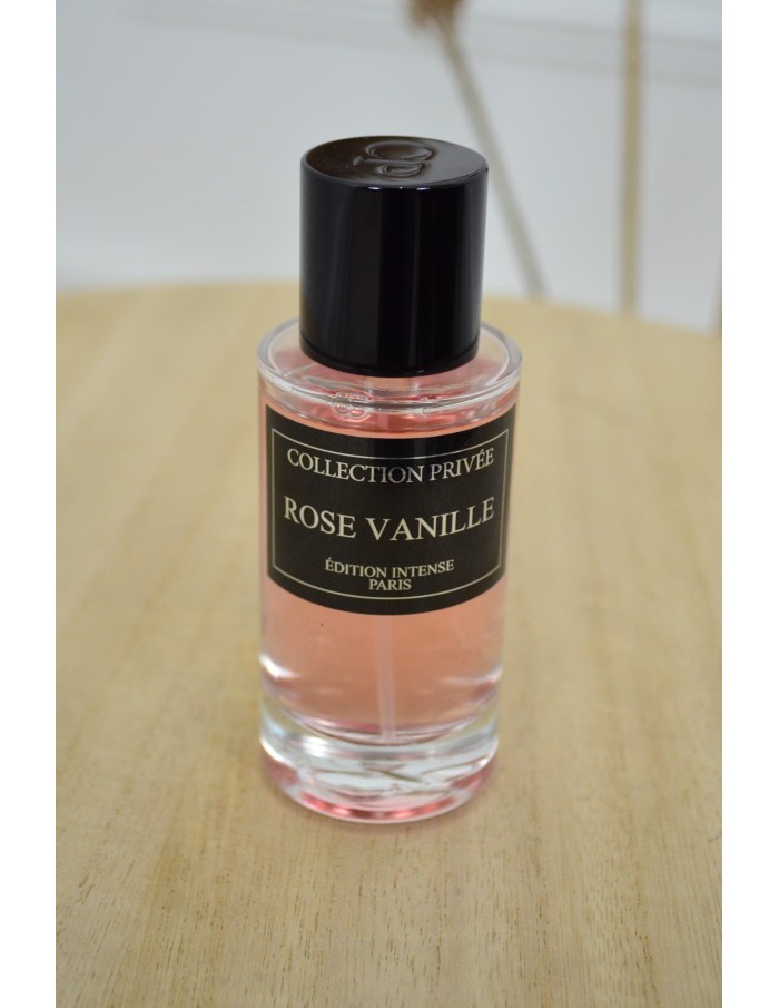 Eau de parfum - collection privée - Rose Vanille - Accueil