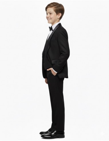 COSTUME NOIR 5 PIÈCES - GARÇON