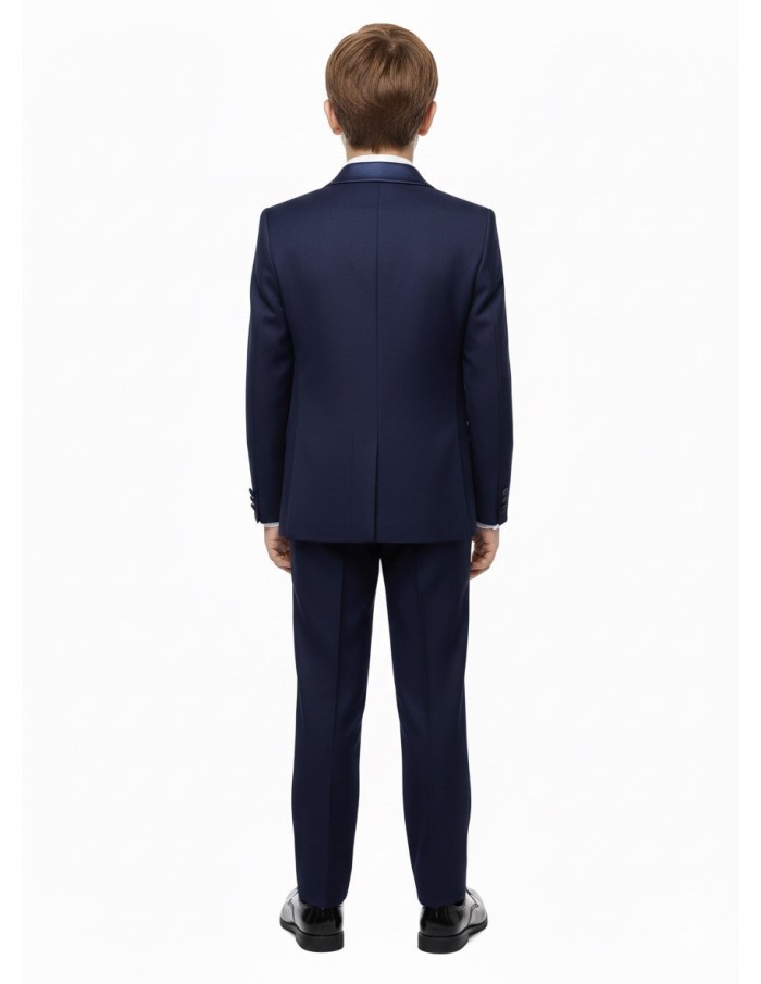 COSTUME BLEU MARINE 5 PIÈCES - GARÇON