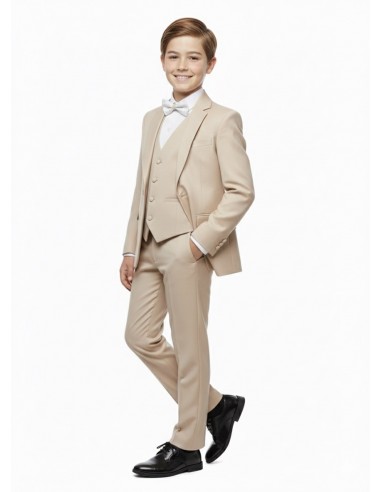 ensemble costume homme beige