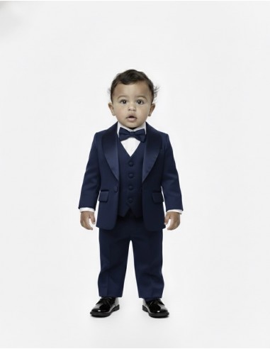 COSTUME BLEU MARINE 5 PIÈCES - BÉBÉ