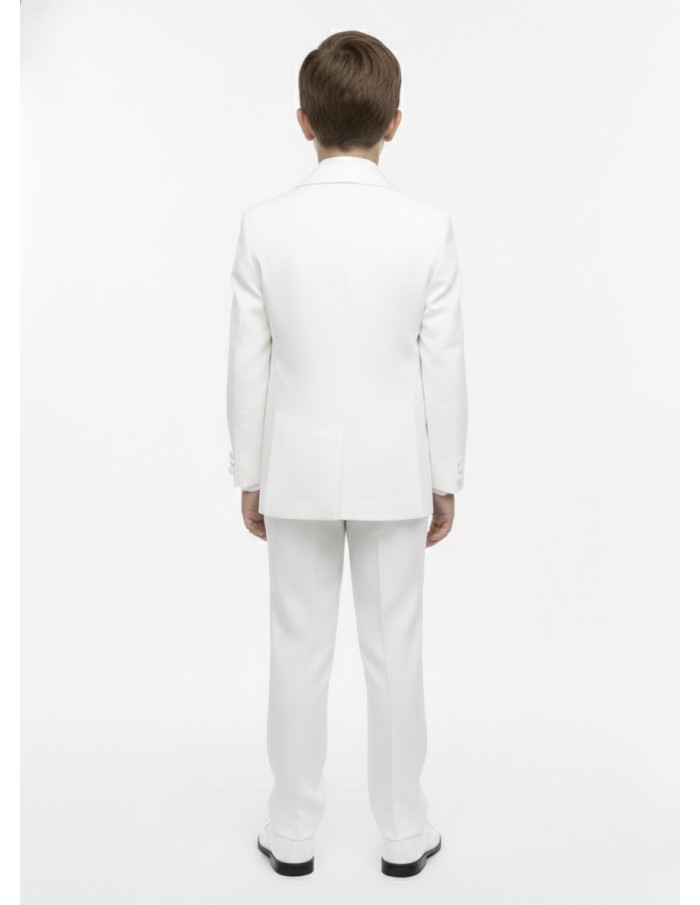 COSTUME BLANC 5 PIÈCES - GARÇON