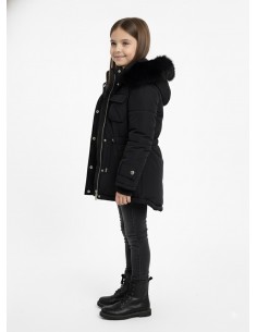 Doudoune noire à capuche... 2