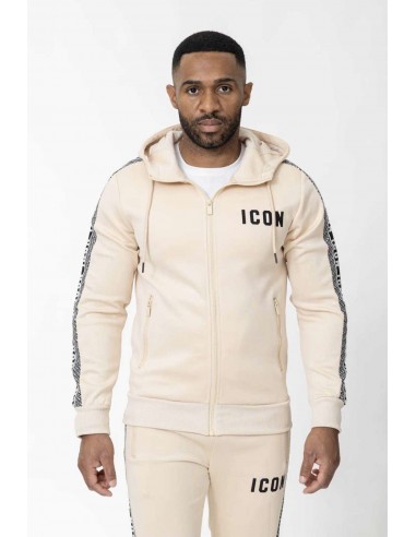 Ensemble beige à capuche ICON – Homme