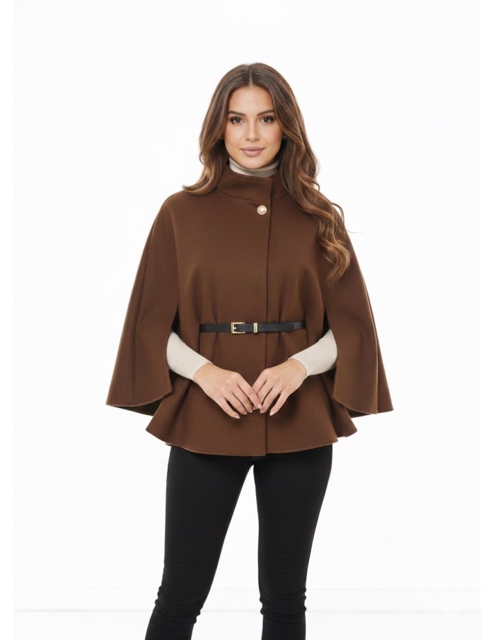 Veste Cape Courte Élégante – Femme