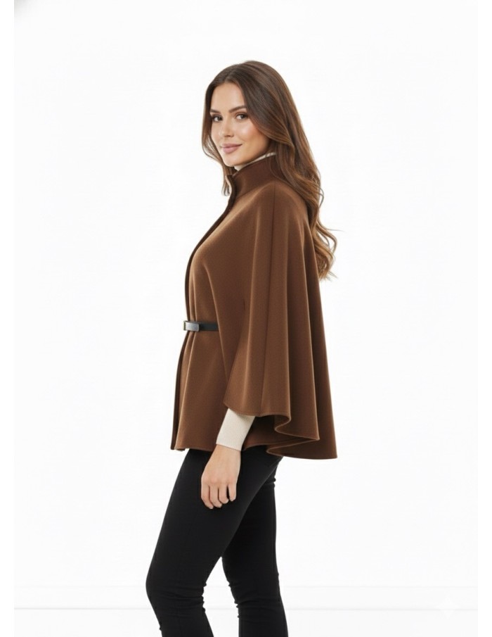 Veste Cape Courte Élégante – Femme