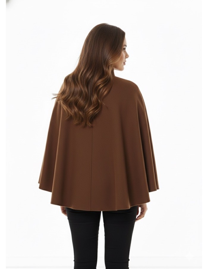 Veste Cape Courte Élégante – Femme