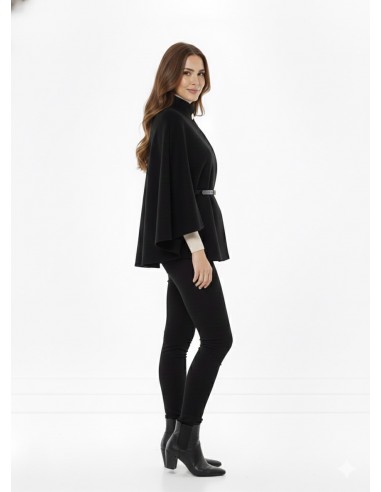 Veste Cape Courte Élégante – Femme