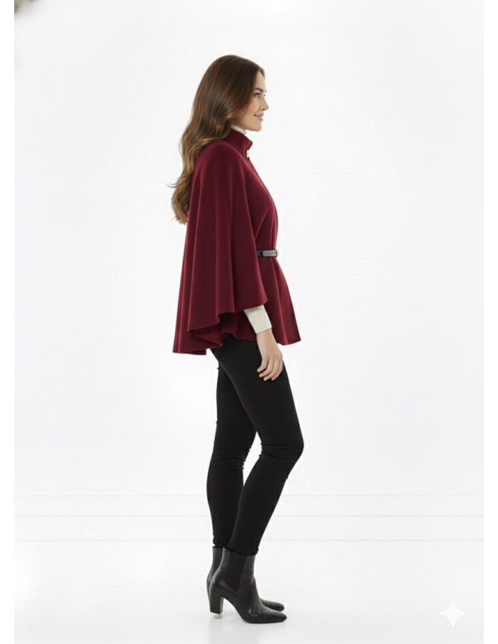 Veste Cape Courte Élégante – Femme