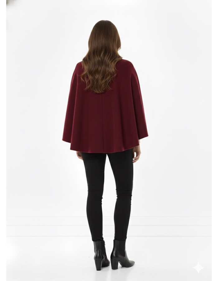 Veste Cape Courte Élégante – Femme