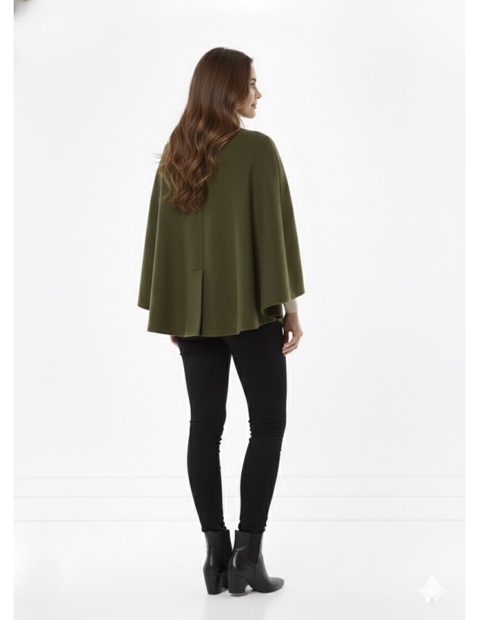 Veste Cape Courte Élégante – Femme