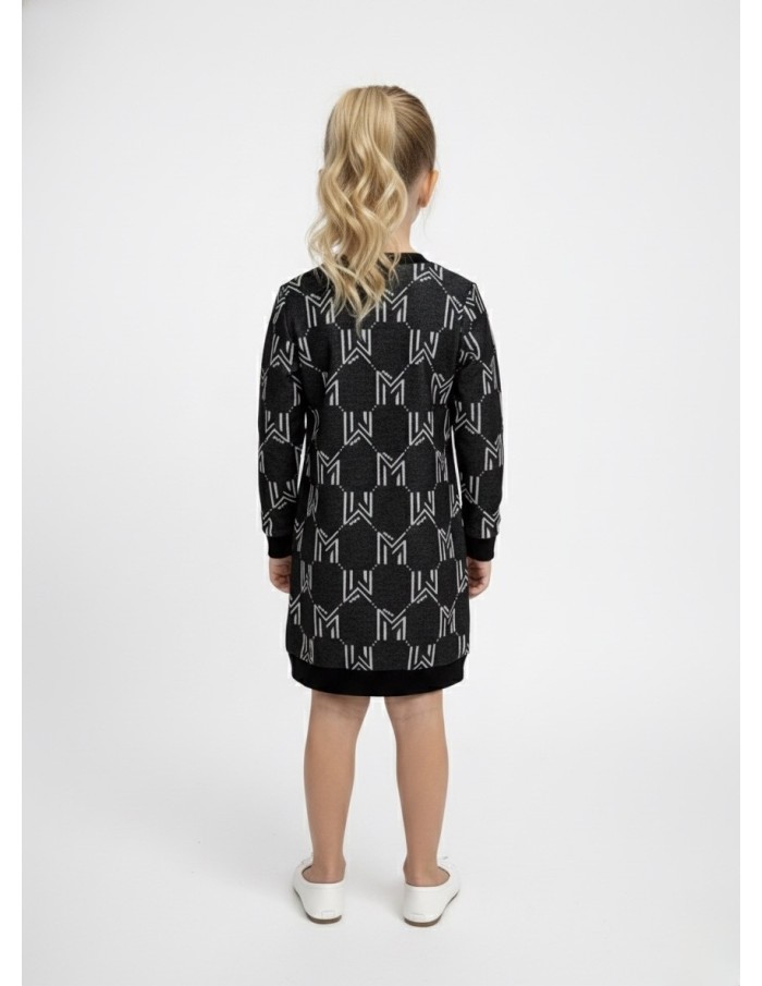 Robe à manches longues avec ceinture – Fille 4 à 14 ans - Accueil