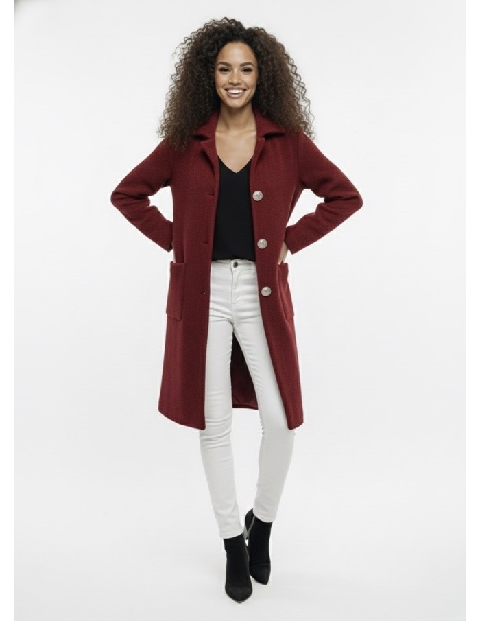 Veste Élégante à Boutons Dorés - FEMME