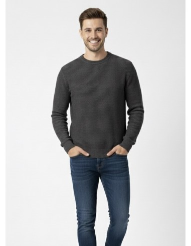 PULL UNI MANCHES LONGUES – HOMME