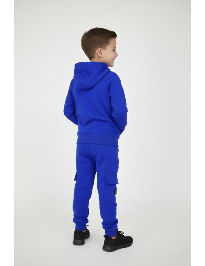 Ensemble jogging bleu marine - garçon 4 à 16 ans