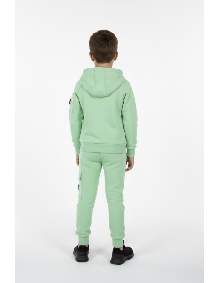 Ensemble jogging vert - garçon 4 à 16 ans - Accueil