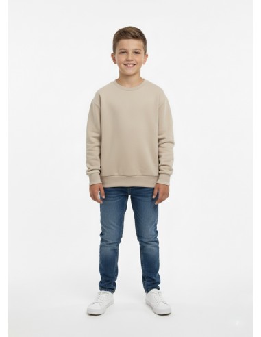 PULL UNI BEIGE – Garçon