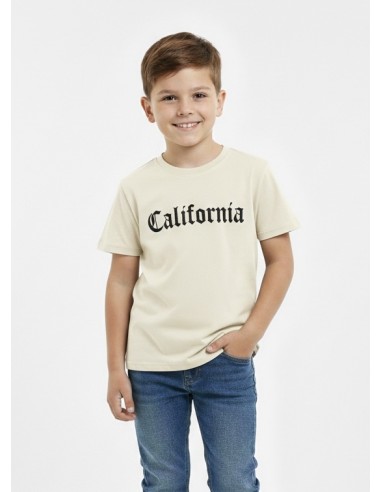 T-SHIRT CALIFORNIA JAUNE – GARÇON