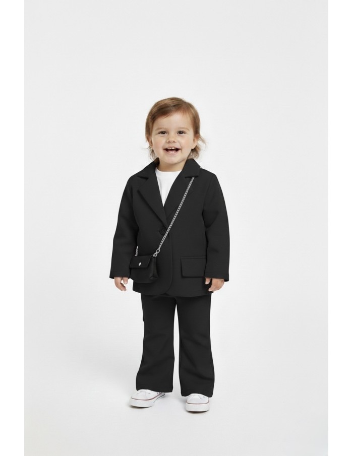 ENSEMBLE TAILLEUR ET SAC BÉBÉ NOIR - Accueil