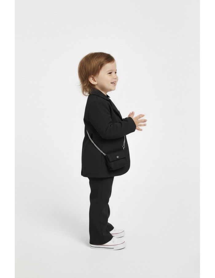 ENSEMBLE TAILLEUR ET SAC BÉBÉ NOIR - Accueil