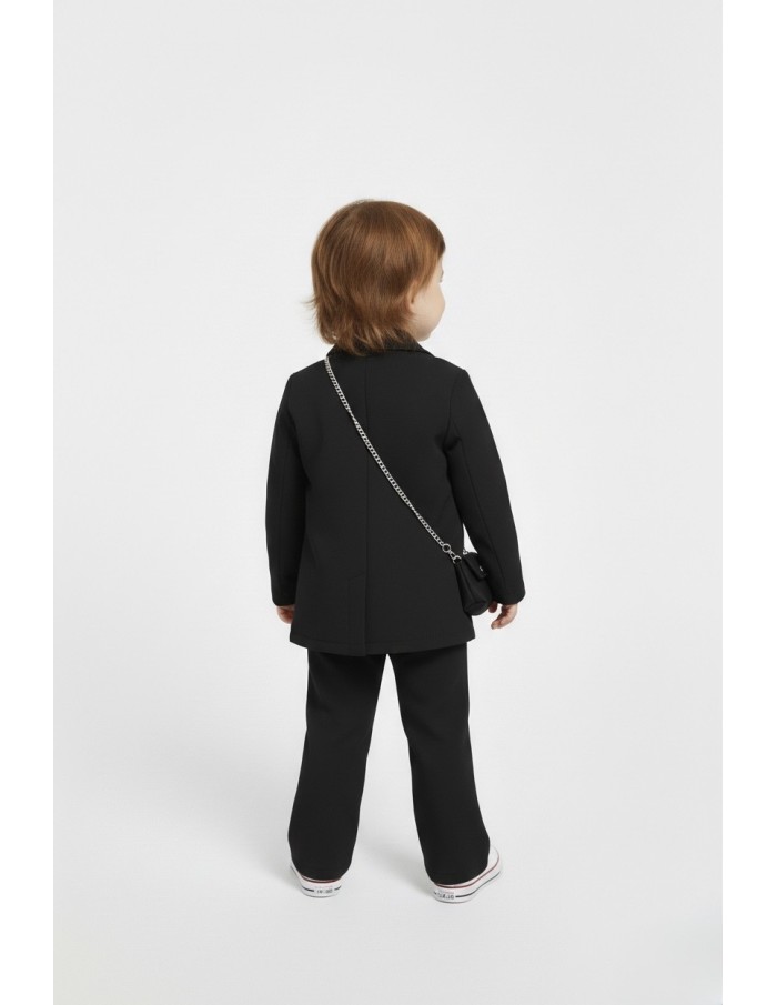 ENSEMBLE TAILLEUR ET SAC BÉBÉ NOIR - Accueil