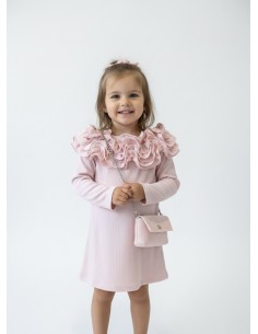 ROBE ROSE + SAC ASSORTI - BÉBÉ