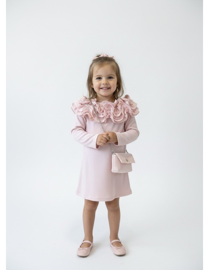 ROBE ROSE + SAC ASSORTI - BÉBÉ