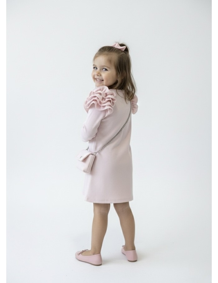 ROBE ROSE + SAC ASSORTI - BÉBÉ