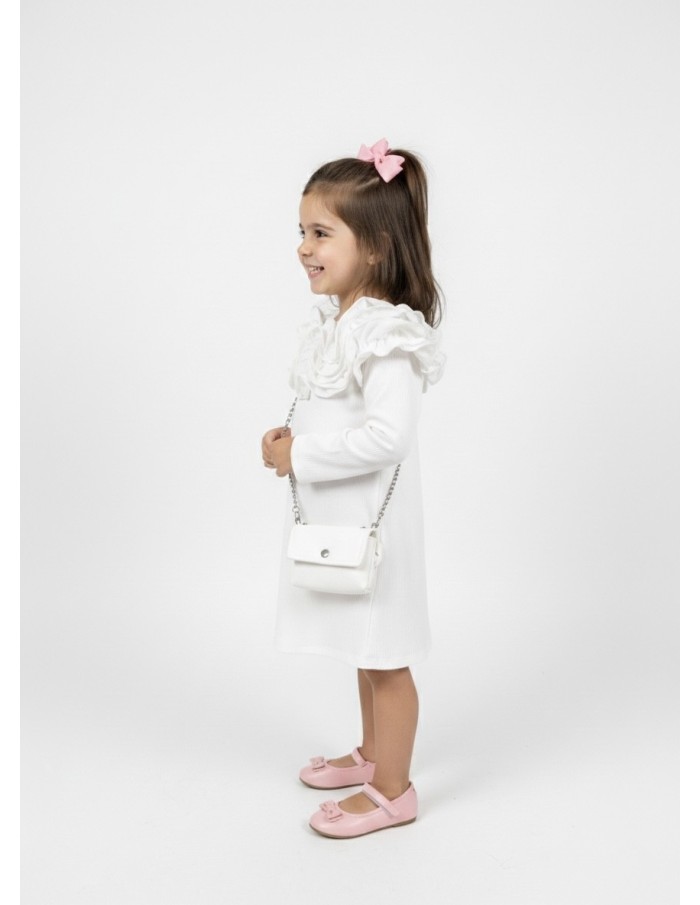 ROBE BLANCHE + SAC ASSORTI - BÉBÉ