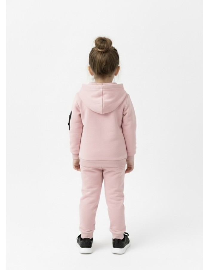 ENSEMBLE JOGGING ROSE & BLANC - BÉBÉ FILLE