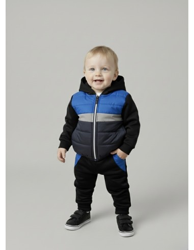 ENSEMBLE JOGGING MATELASSÉ ZIP &...