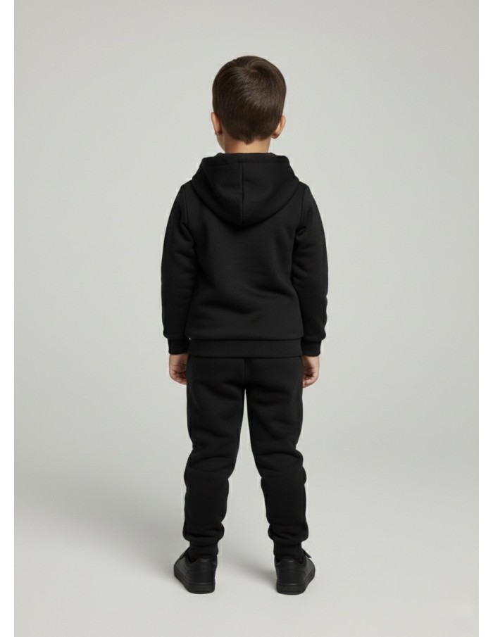 ENSEMBLE JOGGING TECH ZIP & CAPUCHE - GARÇON