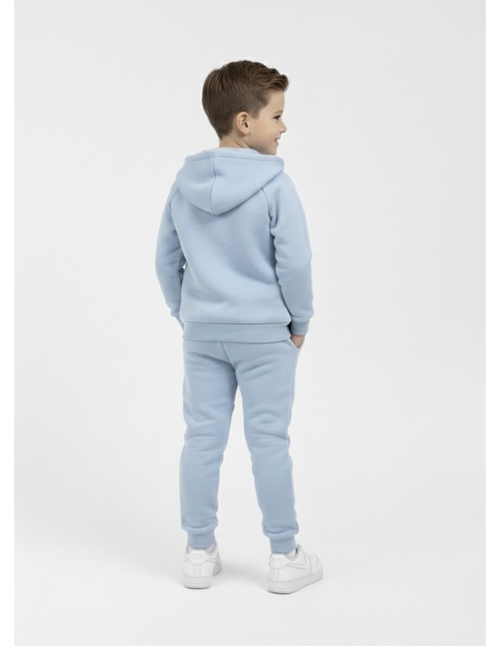 ENSEMBLE JOGGING BLANC ET BLEU - GARÇON 4 À 14 ANS