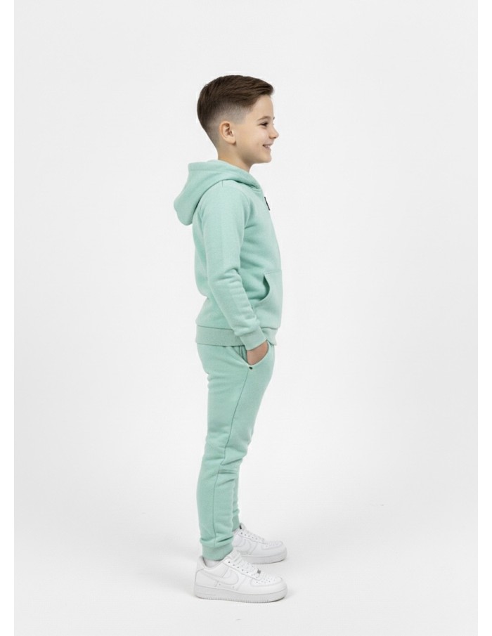 ENSEMBLE JOGGING VERT - GARÇON 4 À 14 ANS