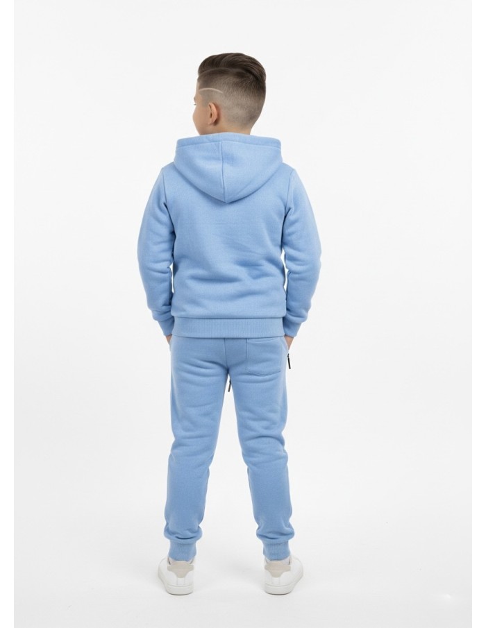 ENSEMBLE JOGGING BLEU ICON2 - GARÇON 4 À 14 ANS
