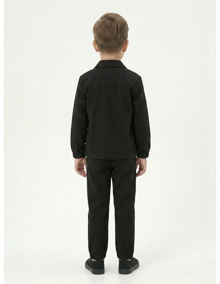 ENSEMBLE VESTE & PANTALON NOIR - GARÇON