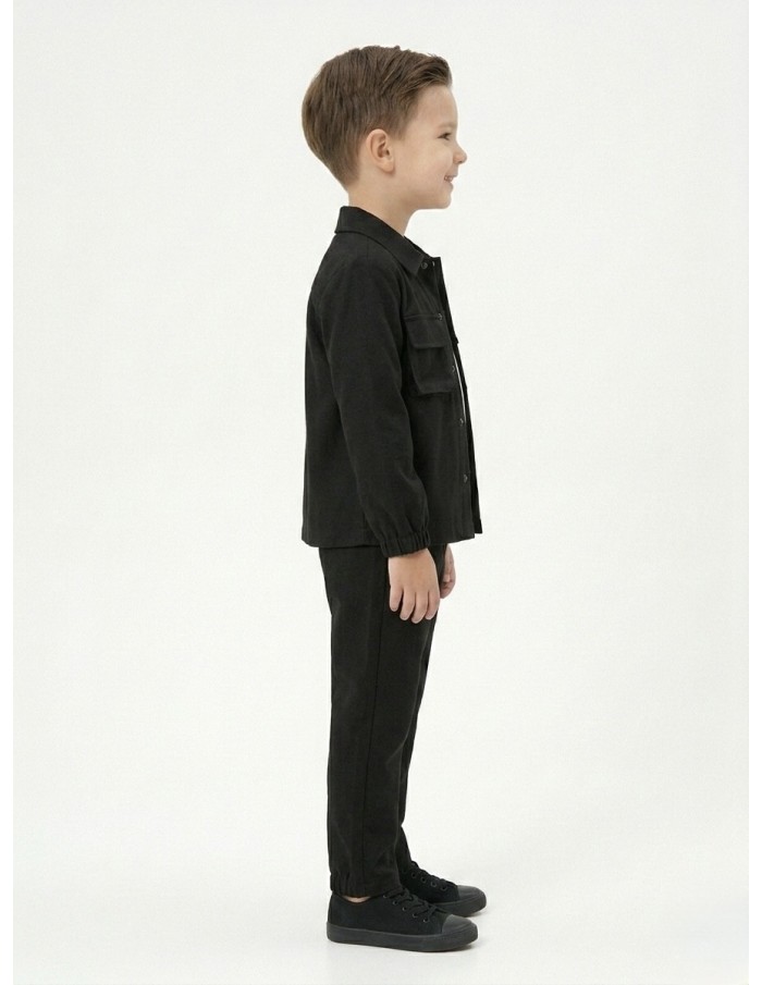 ENSEMBLE VESTE & PANTALON NOIR - GARÇON