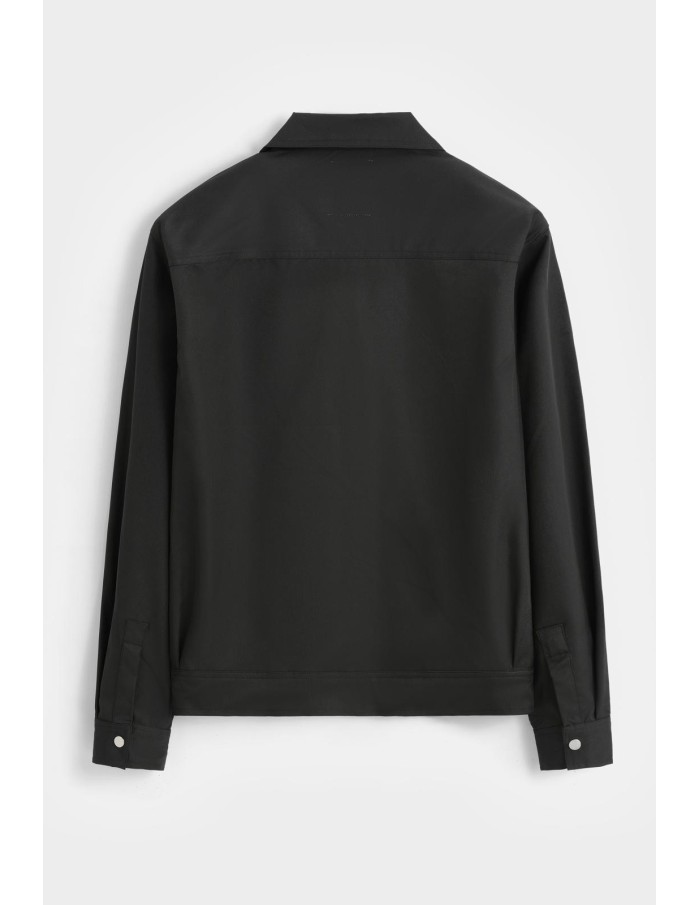 ENSEMBLE VESTE ZIPPÉE & PANTALON NOIR - HOMME