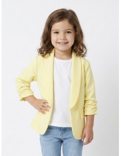 VESTE de BLAZER JAUNE - FILLE